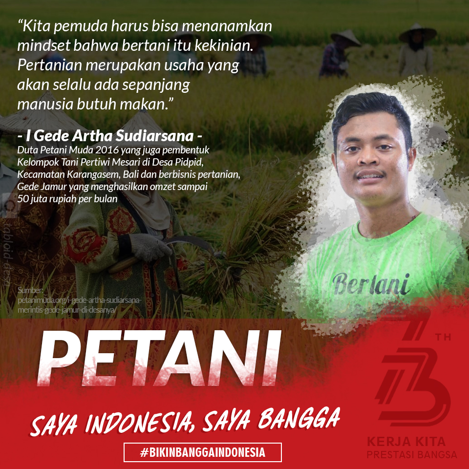 Saya Indonesia, Saya Bangga. Profesi Petani - 20180806